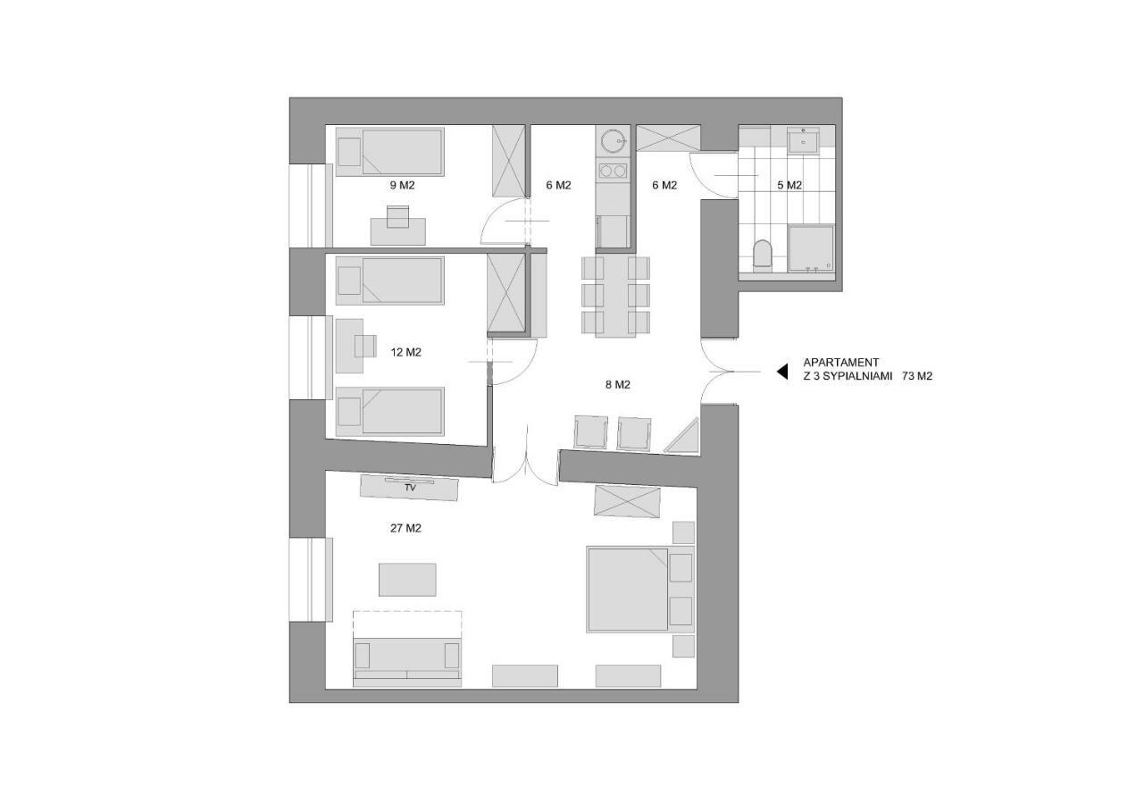 Sewa Apartments Krakow Ngoại thất bức ảnh